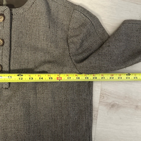 MARTHA Vintage Tweed Wool Long Sleeve Three Button Closure Dress Women’s Size 8 - Picture 16 of 16